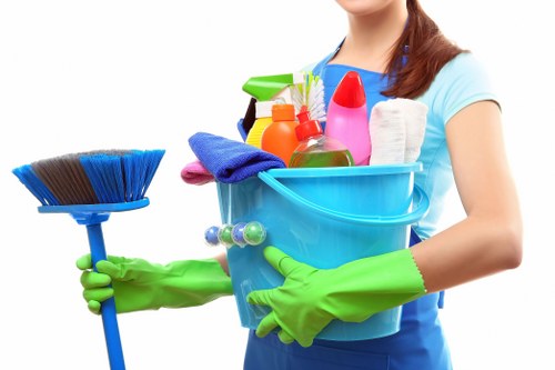 Charity donation items prepared for reuse in the community